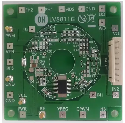 ON Semiconductor LV8811G Evaluation Board 01