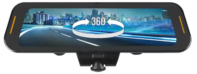 RYDEEN-TOMBO-360X-Rearview-Mirror-TouchScreen-4K-HD-Dash-Camera