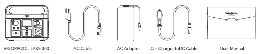 VIGORPOOL-LAKE-300-VP11-Portable-Power-Station-fig-1