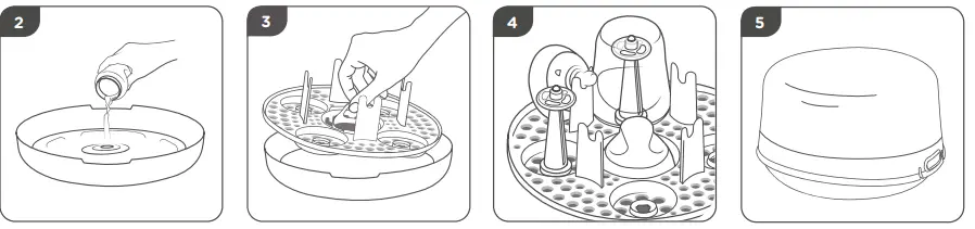 tommee tippee microsteri Microwave Steam Sterilizer-fig2