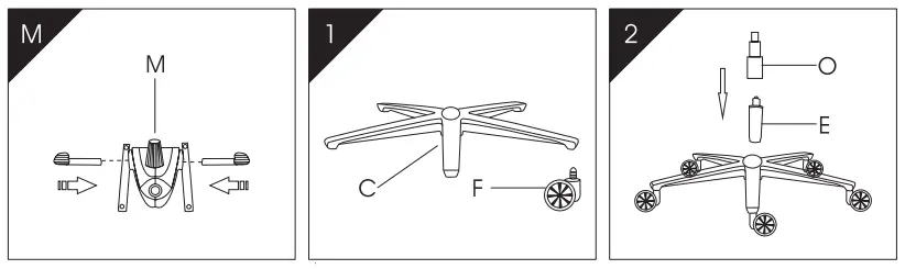 RC850 Gaming Chair Darkflash - Figer 2