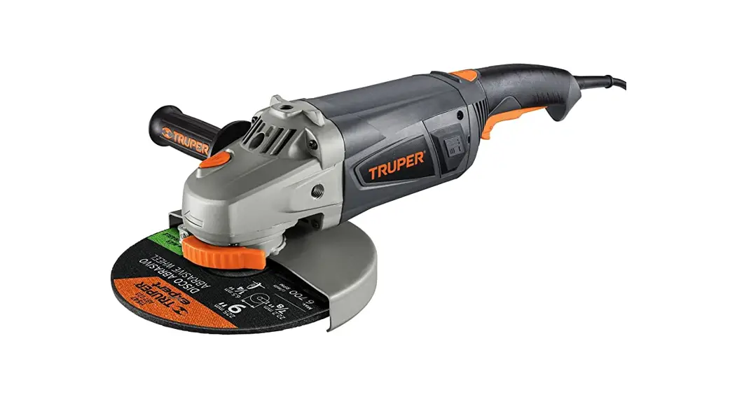 Truper Esma-9n2 3.1 Hp Power 9 Inch Angle Grinder User Manual Truper Esma-9n2 3.1 Hp Power 9 Inch Angle Grinder User Manual