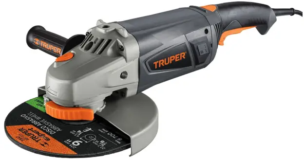 TRUPER ESMA-9N2 3.1 HP Power 9 Inch Angle Grindert