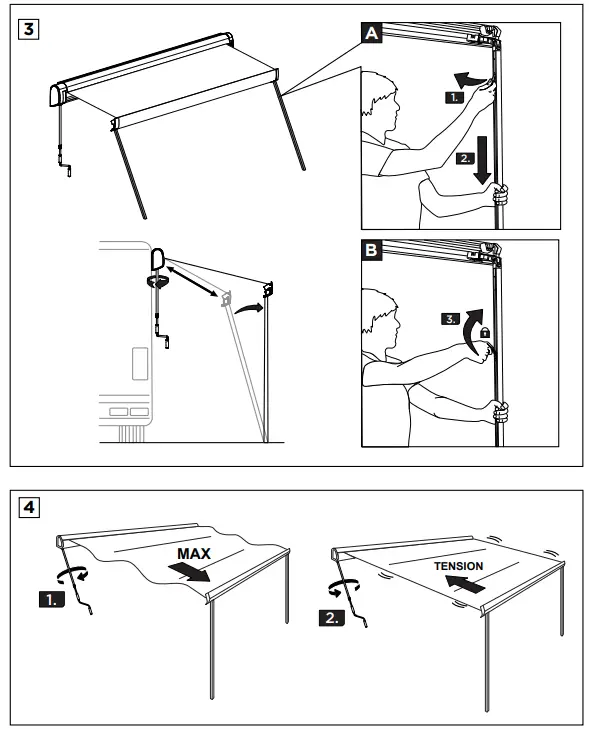 THULE Omnistor 5200 Wall Mounted Range Awning - Figer 18