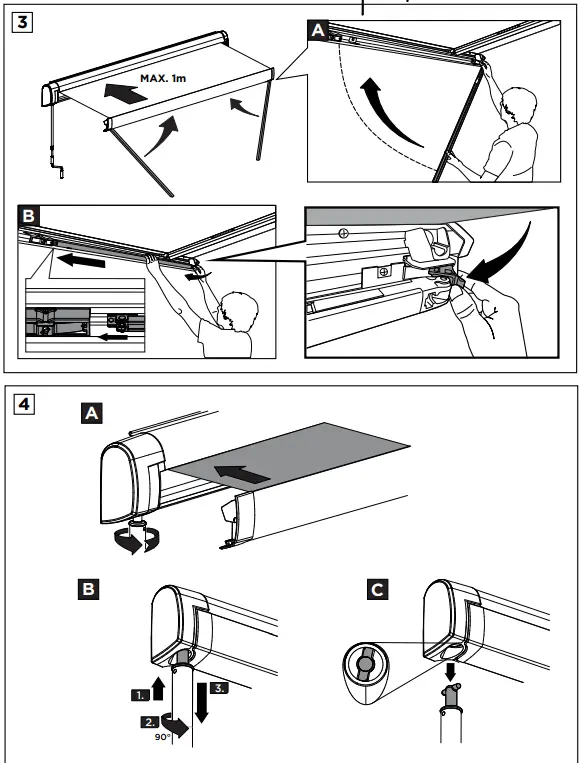 THULE Omnistor 5200 Wall Mounted Range Awning - Figer 21