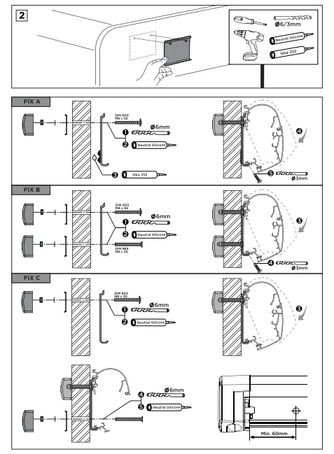 THULE Omnistor 5200 Wall Mounted Range Awning - Figer 9