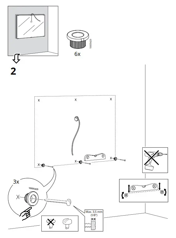IKEA LETTAN Mirror - fig 2