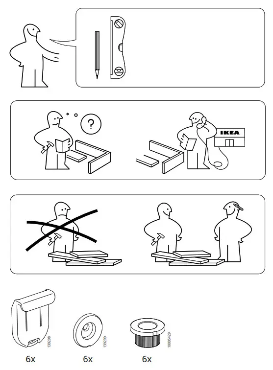 IKEA LETTAN Mirror - fig