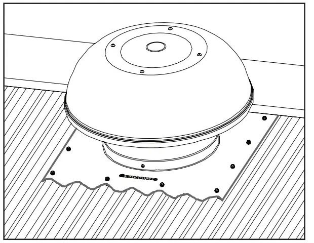 Bradford Ventilation Maestro BAL Smart Roof Vent - Metal