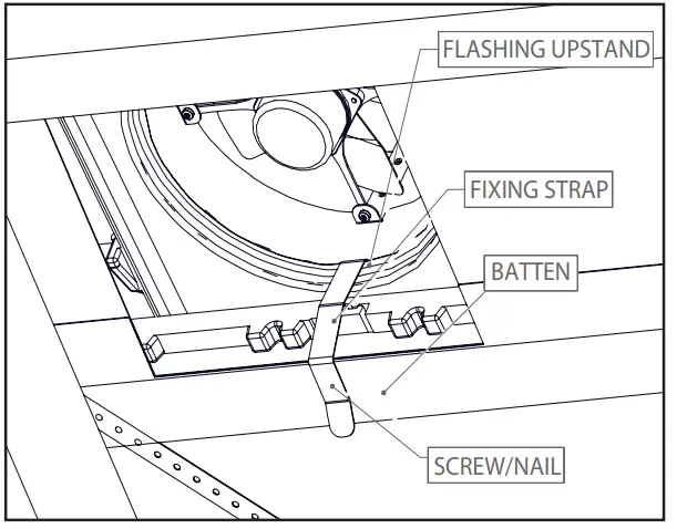 Bradford Ventilation Maestro BAL Smart Roof Vent - inside