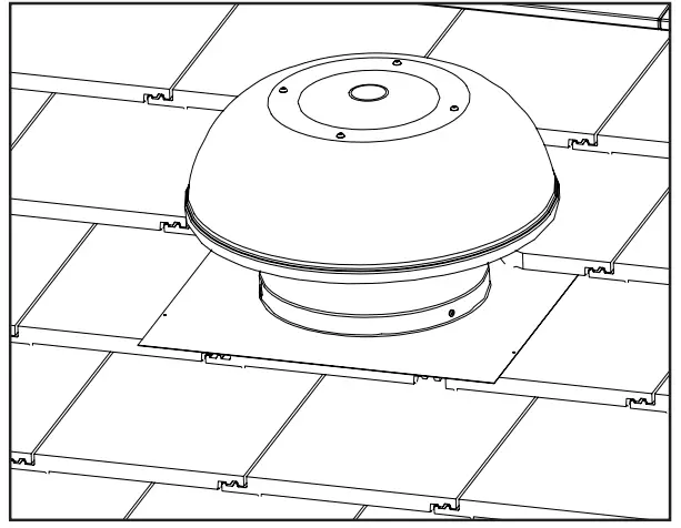 Bradford Ventilation Maestro BAL Smart Roof Vent - removed