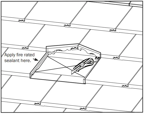 Bradford Ventilation Maestro BAL Smart Roof Vent - sealant