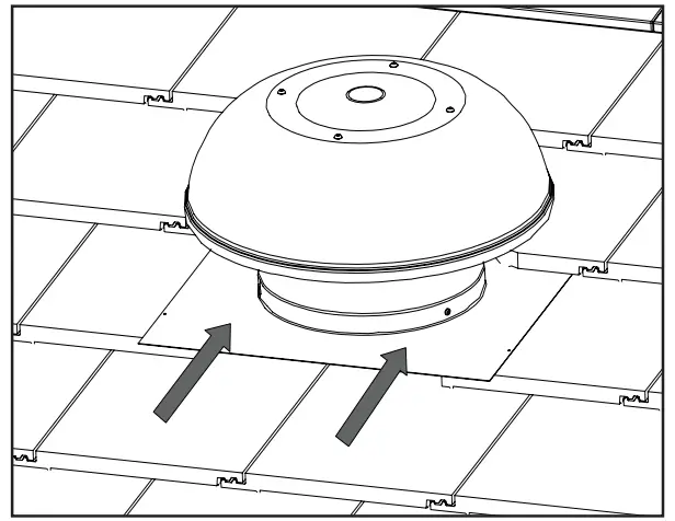 Bradford Ventilation Maestro BAL Smart Roof Vent - securely