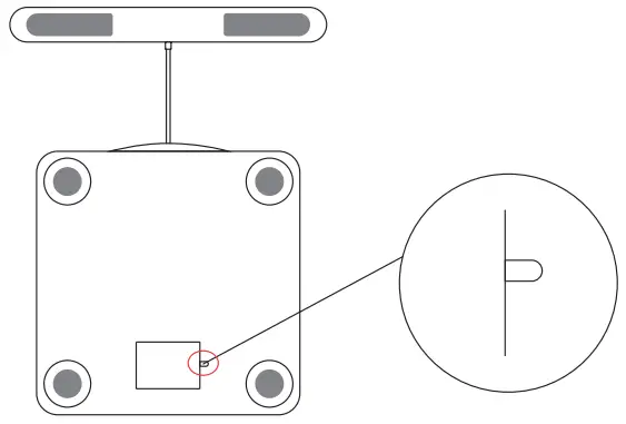 Yolanda CS10E Professional Body Composition Analyzer - Battery Canection