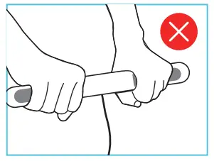 Yolanda CS10E Professional Body Composition Analyzer - Hand posture 1