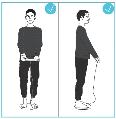 Yolanda CS10E Professional Body Composition Analyzer - Test poster
