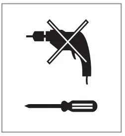 Caution before installation