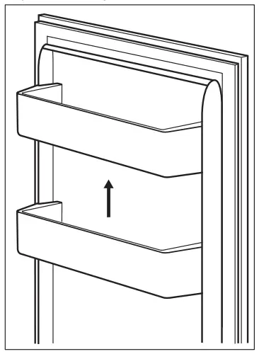 Positioning The Door Shelves