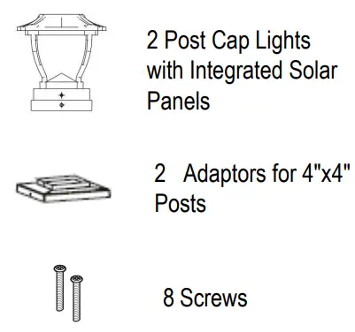 MAXSA-41481-Wave-Style-Metal-and-Glass-Post-Cap-Fence-and-Deck-Lights-fig-2