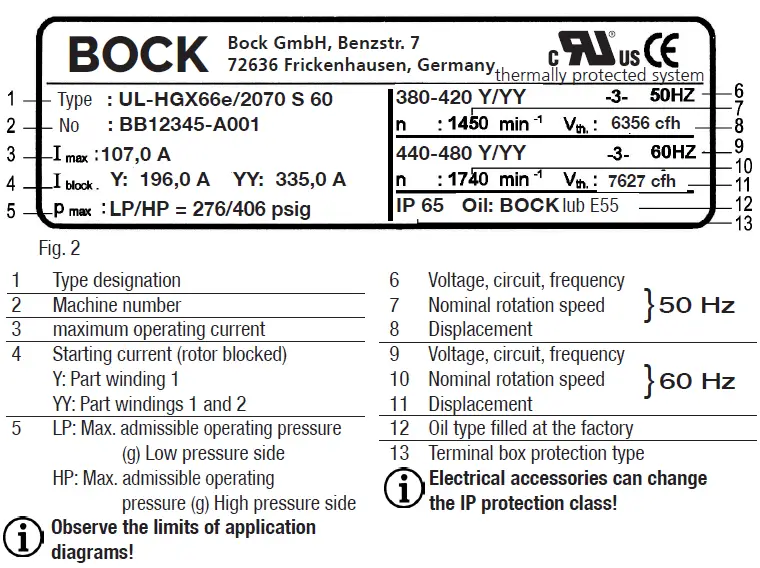 Danfoss-UL-HGX66e-Reciprocating-Compressor-fig- (2)