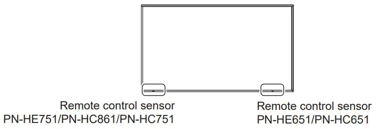 SHARP PN-HE751 74.5 Inch 4K Ultra HD LED LCD Display Monitor - mounting bracket 4