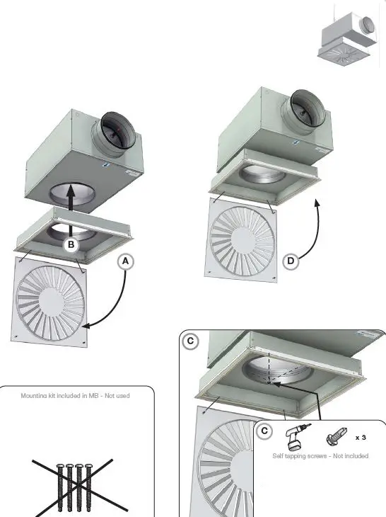 Lindab PS1-4 Versio-V Plenum Box Instruction Manual-fig-16
