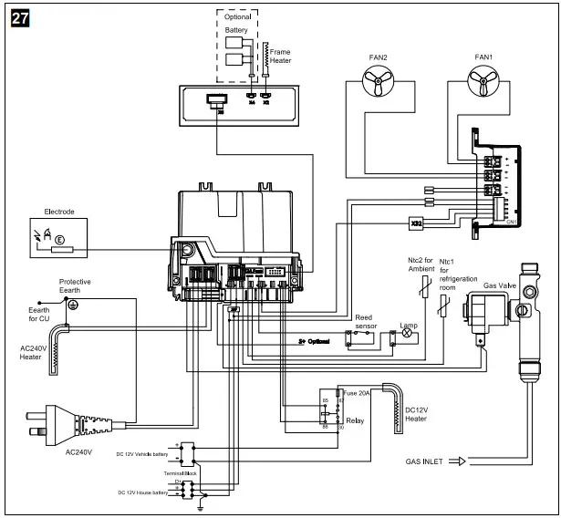 DOMETIC RMD10 5XS Absorption Refrigerator - fig 20