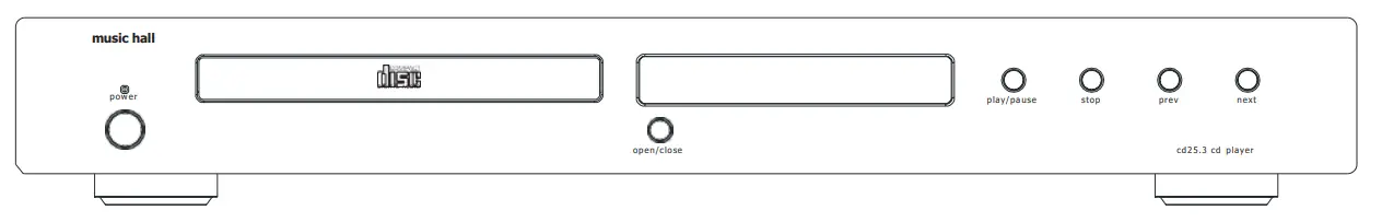 Music Hall cd25.3 CD Player