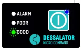 DESSALATOR D300 AC Pro Automatic Compact Marine Watermaker Machine - Commande 4