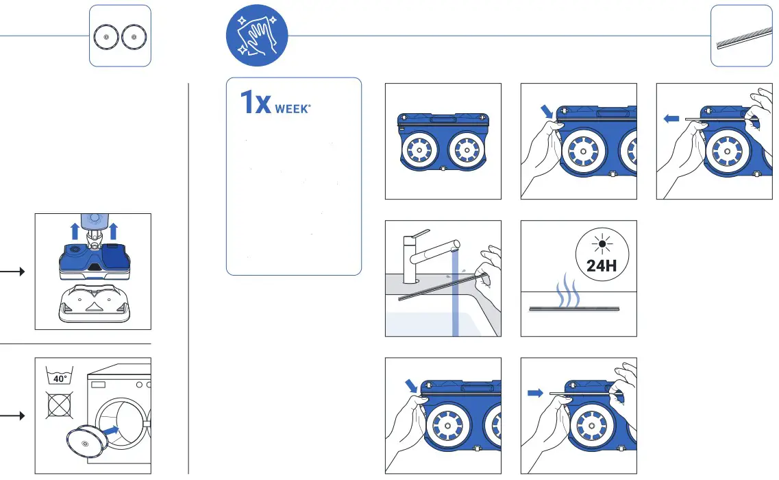 RowenTa ZR009006 Cordless Bagless Vacuum Cleaner Instructions 4