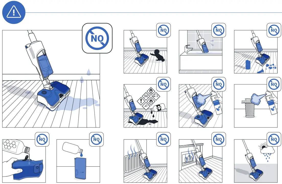 RowenTa ZR009006 Cordless Bagless Vacuum Cleaner Instructions 7