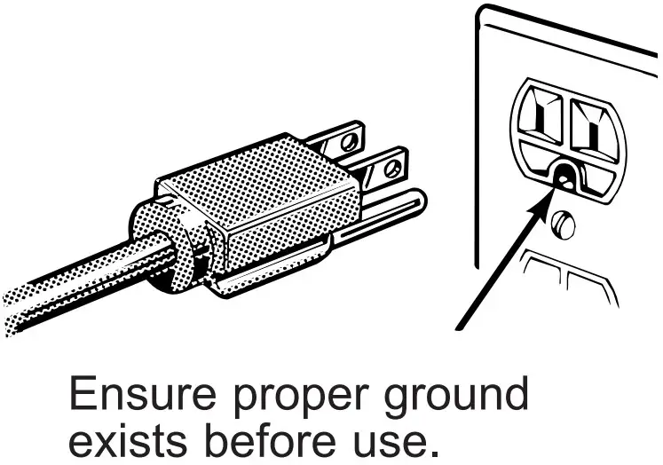 GROUNDING INSTRUCTIONS