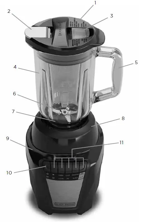 BLACK-DECKER-BL2208GB-ICERUSH-8-Speed-Blender-FIG-1