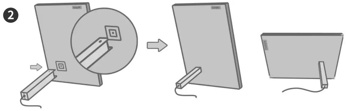 Cozyla CD 3X501F Album - DC power cord