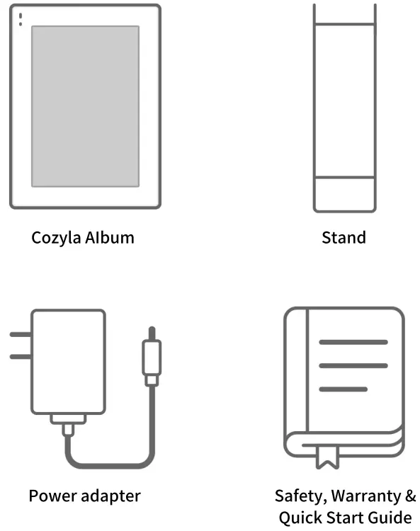 Cozyla CD 3X501F Album - in the box