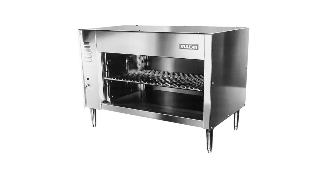 Vulcan 1024c Counter Quartz Heater Electric Cheesemelter Instruction Manual