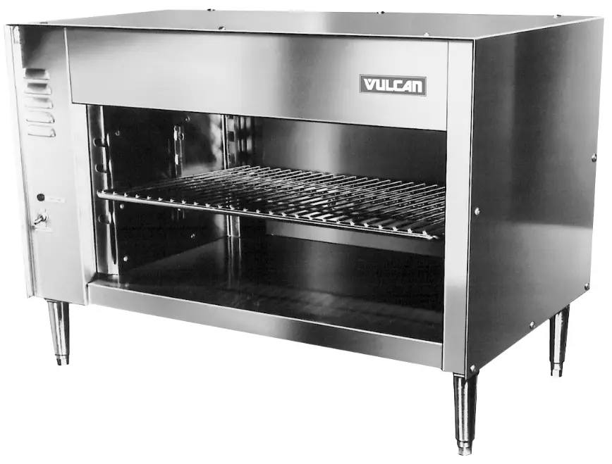 VULCAN 1024C Counter Quartz Heater Electric Cheesemelter
