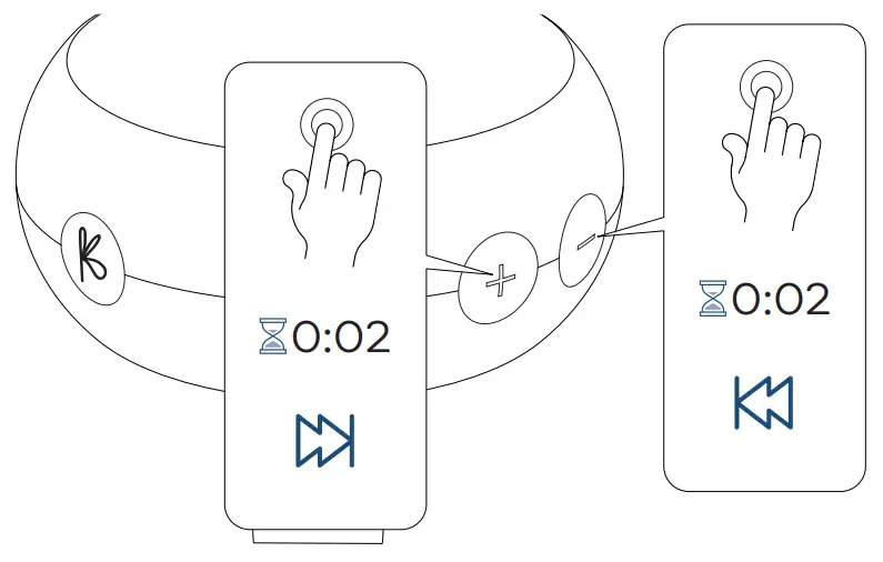 kreafunk ago 2 Fabric Black Speaker - Change track