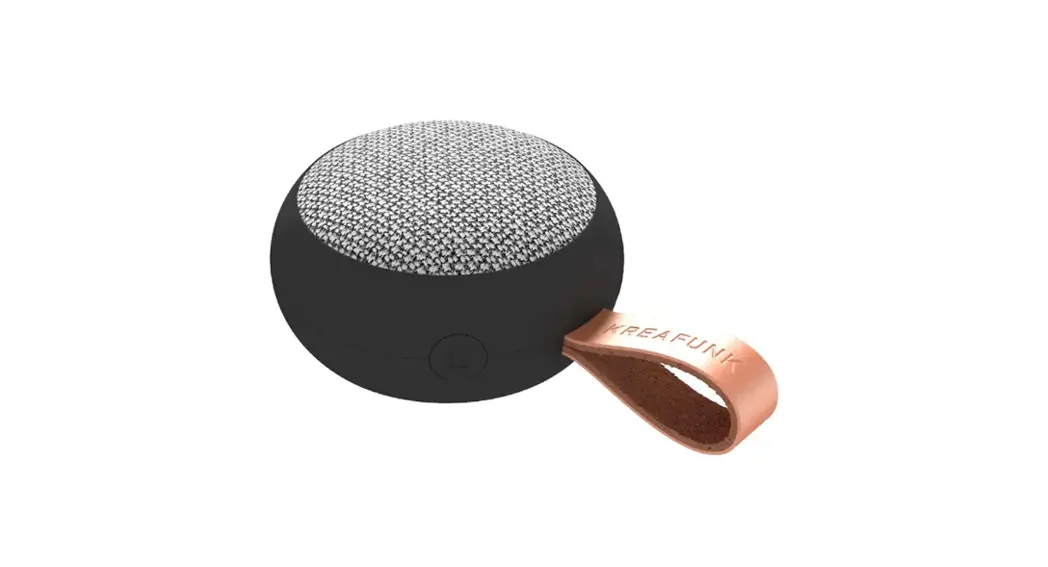 Kreafunk Ago 2 Fabric Black Speaker Instruction Manual