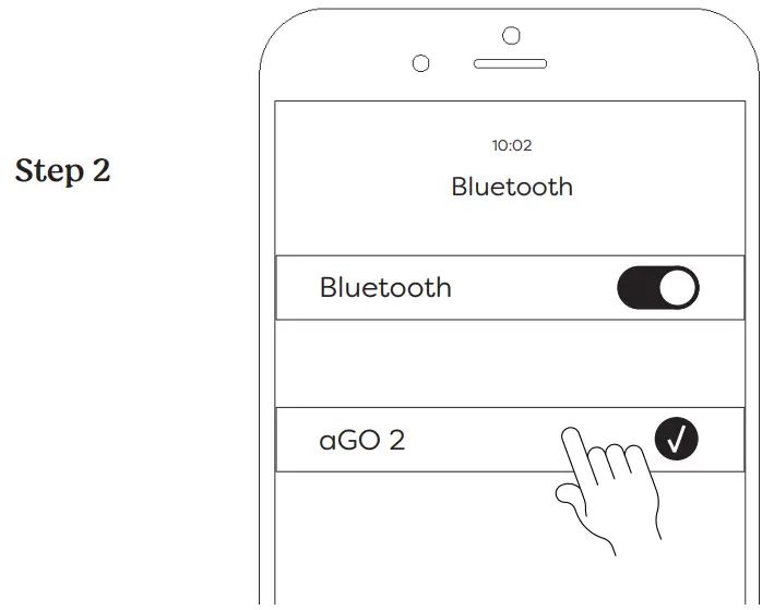 kreafunk ago 2 Fabric Black Speaker - pairing1