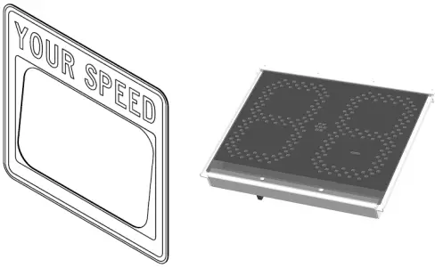 armanah SPEEDCHECK-12 SpeedCheck 12-Inch Radar Speed Signs-fig1