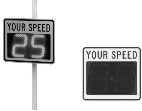 armanah SPEEDCHECK-12 SpeedCheck 12-Inch Radar Speed Signs-product