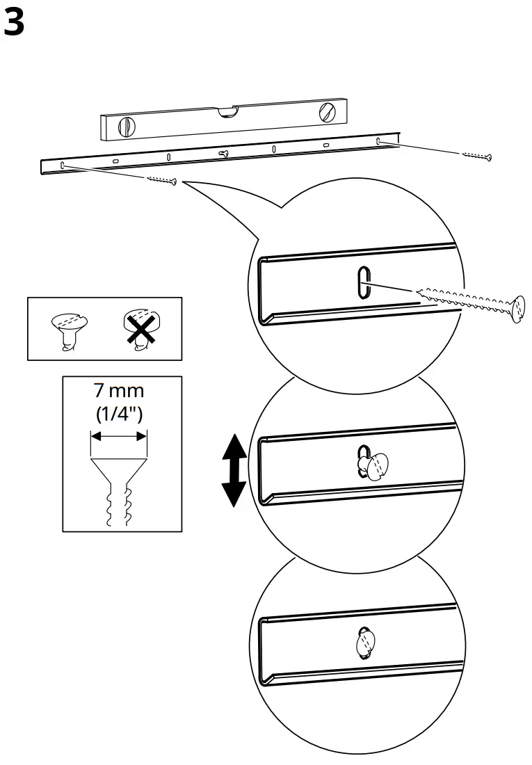 IKEA BOAXEL Wall Upright - Fig4
