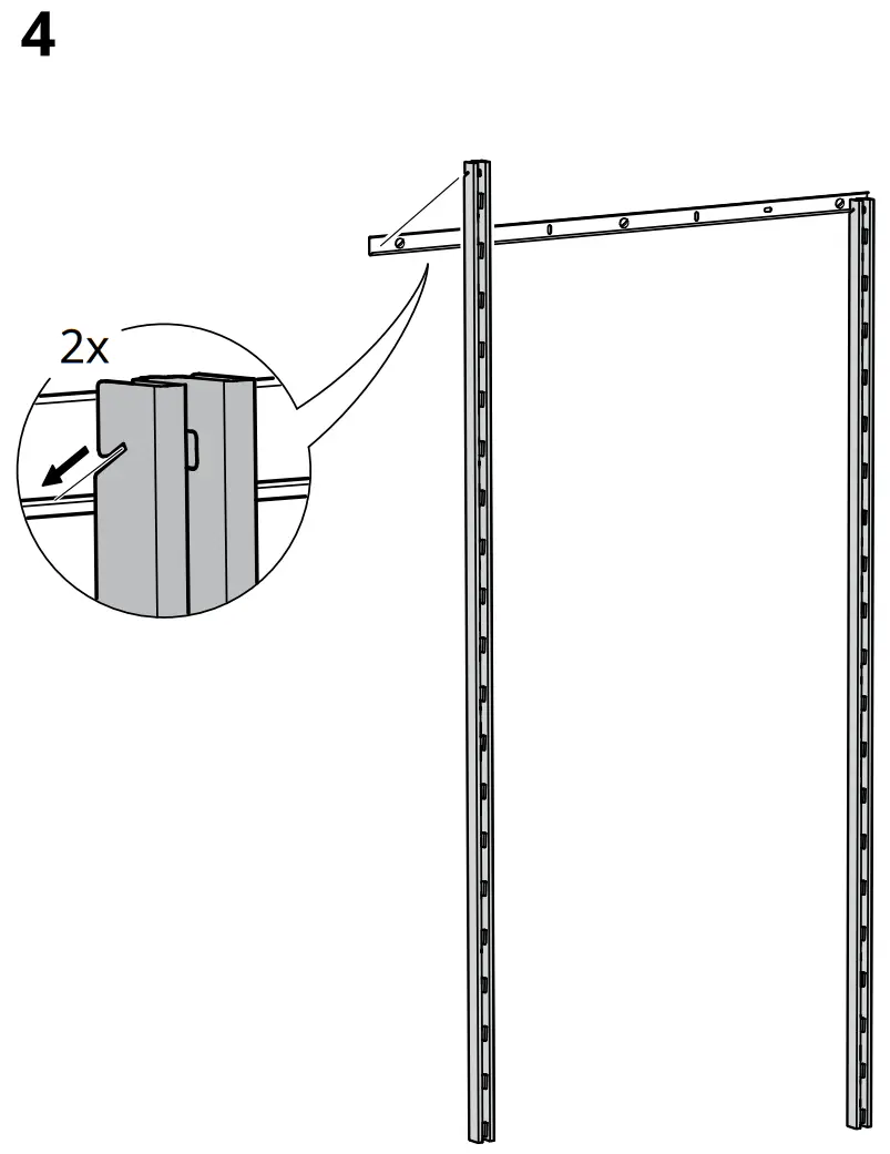 IKEA BOAXEL Wall Upright - Fig6