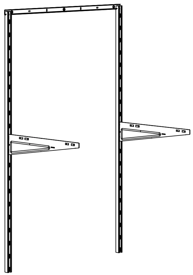 IKEA BOAXEL Wall Upright