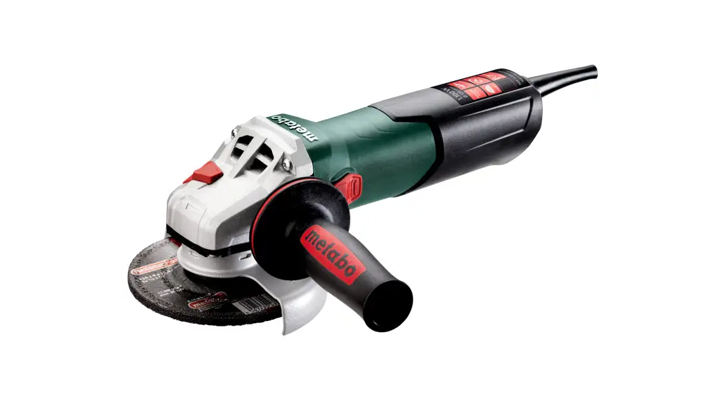 Metabo Wea 11-125 Quick Angle Grinder Owner's Manual
