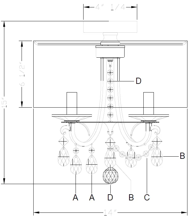 CRYSTORAMA-6623-MK-CL-MWP-CEILING-Othello-Three-Light-Ceiling-Mount-FIG-4