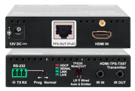 LIGHTWARE HDMI TPS TX87 Twisted Pair HDBaseT Extender