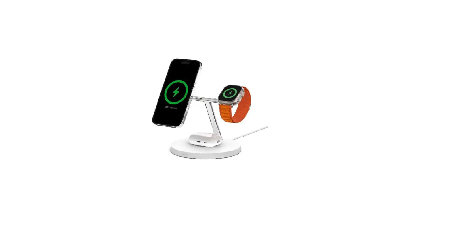 Belkin Wiz017ttwh 3-in-1 Wireless Charger Instructions Belkin Wiz017ttwh 3-in-1 Wireless Charger Instructions