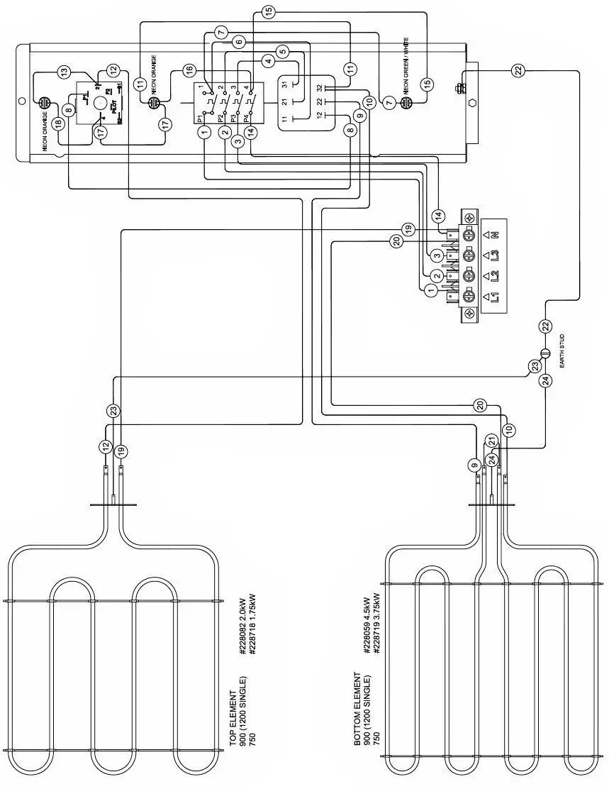 Waldorf-P8910GE-Gas-Griddle-Range-Electric-Oven-14